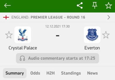 CRYSTAL PALACE VS EVERTON HD